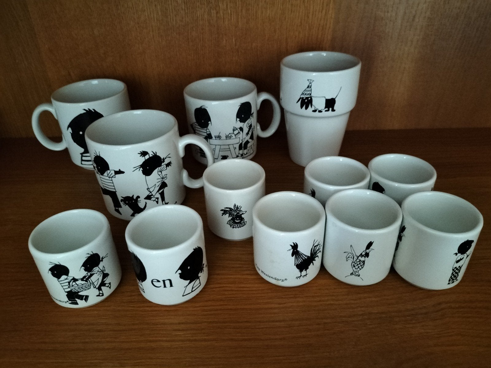 Fiep Westendorp servies - Jip en Janneke, Ophalen, Zo goed als nieuw, Porselein, Overige stijlen