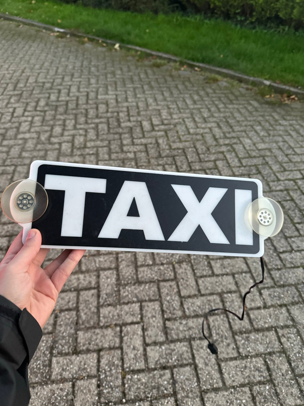 LED Taxi Bord - Zo goed als nieuw, Ophalen of Verzenden, Zo goed als nieuw