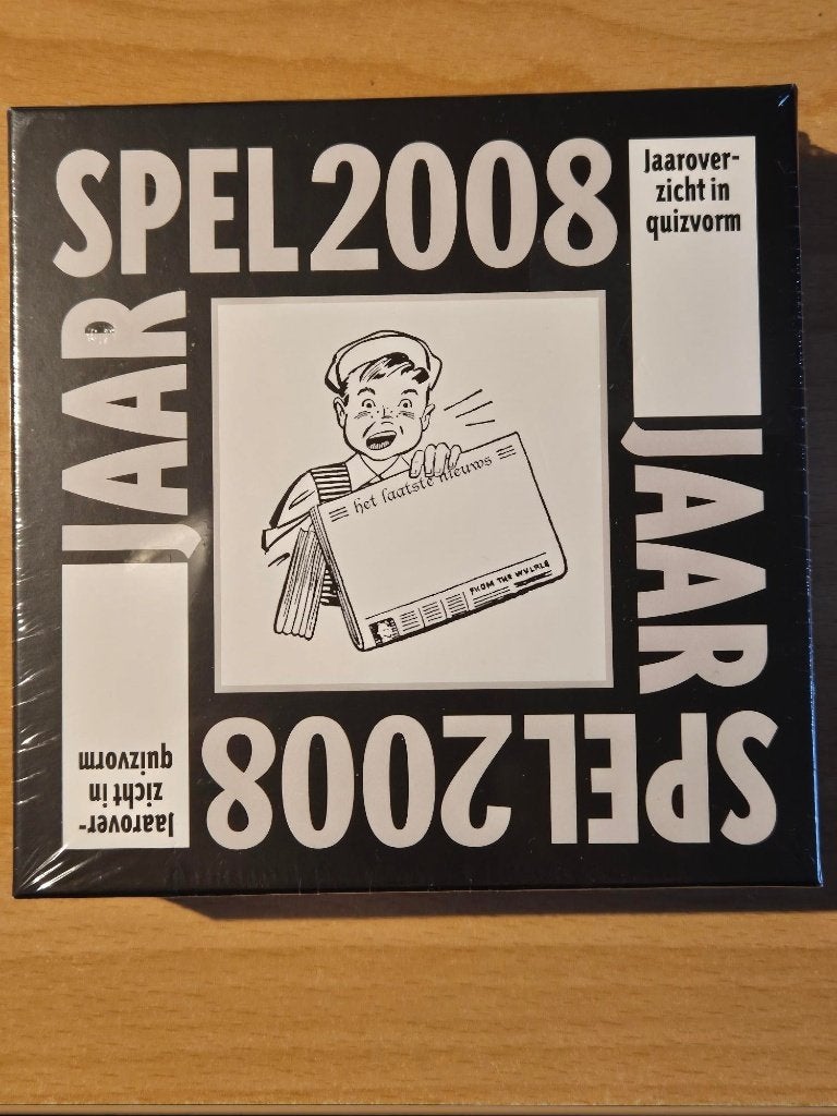 Jaarspel 2008 - jaaroverzicht in quizvorm - nieuw in folie, Verzenden, Nieuw, Nova Carta