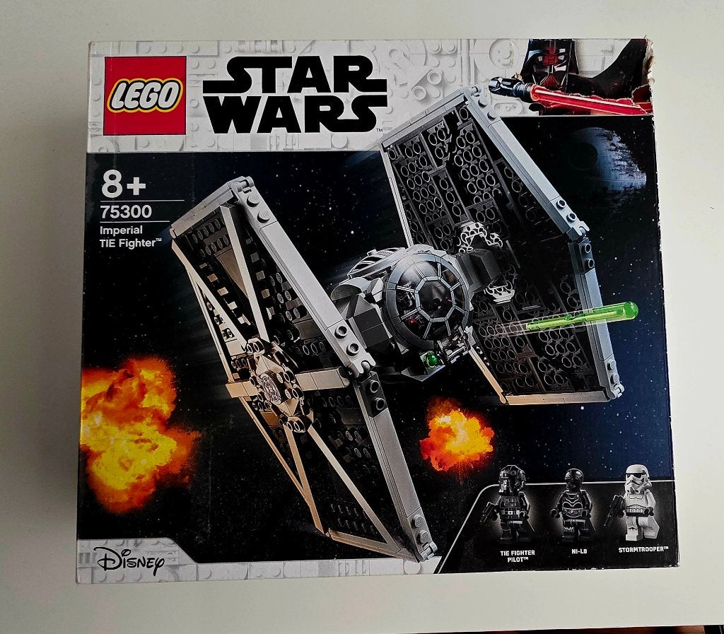 Lego Tie fighter 75300, Ophalen, Star Wars, Lego, Zo goed als nieuw