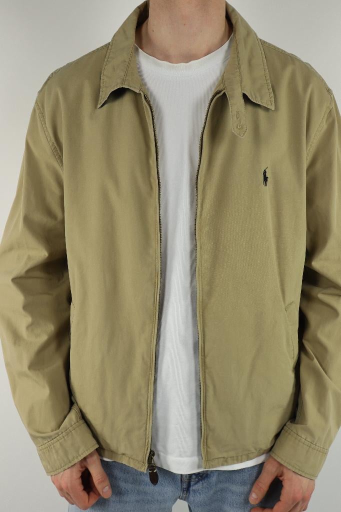 Ralph Lauren jas - L, Maat 52/54 (L), Beige, Ralph Lauren, Ophalen of Verzenden