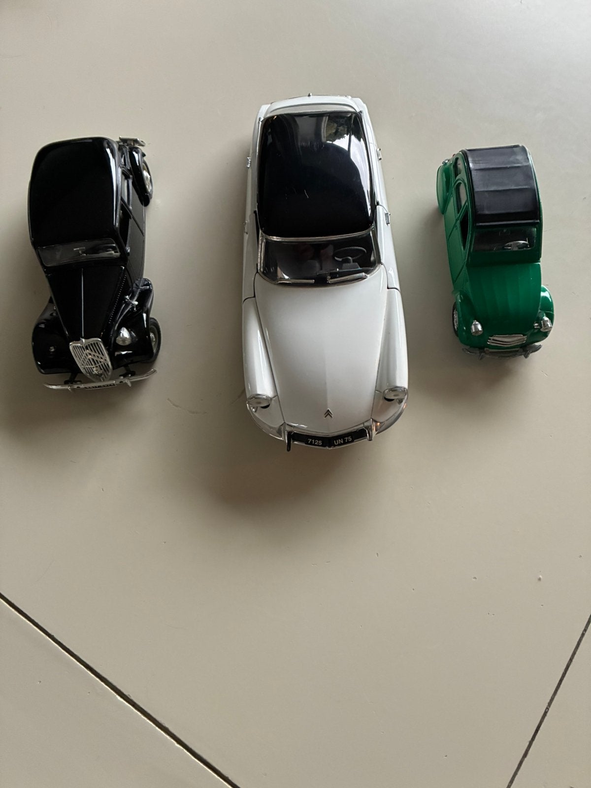 3 Citroen vintage modelauto’s, Ophalen of Verzenden, Zo goed als nieuw, Auto, Overige merken