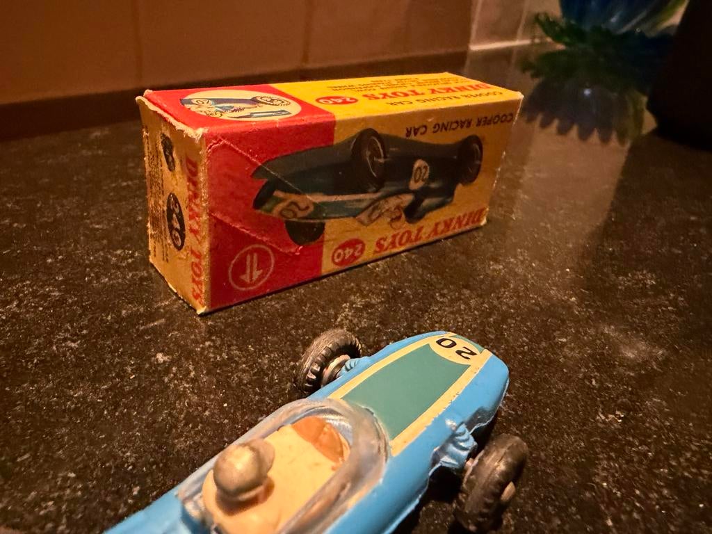 Dinky Toys Engeland Cooper Racing Car - Nieuwstaat met doos, Auto, Ef, Nieuw, Dinky Toys