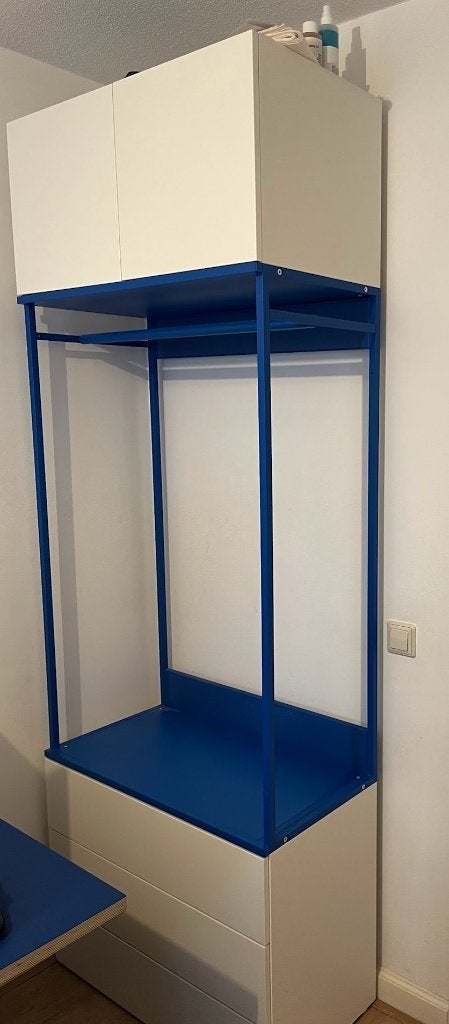 IKEA PLATSA, FONNES, HJÄLPA kledingkast, Ophalen, 200 cm of meer, 50 tot 100 cm, Zo goed als nieuw