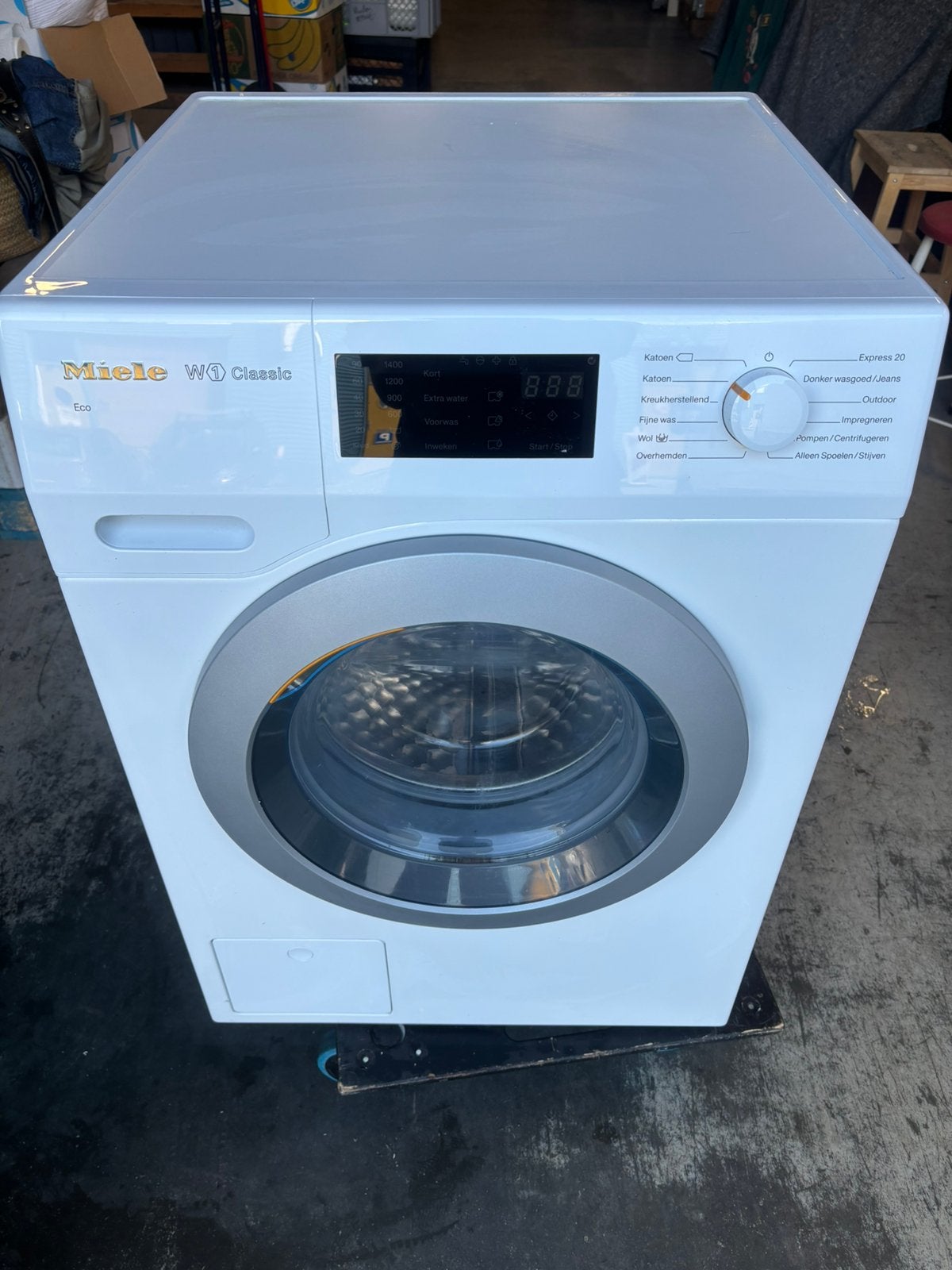 Miele WDB 030 WCS W1 Classic wasmachine - 7kg -, Witgoed en Apparatuur, 1200 tot 1600 toeren, -, -, Ophalen of Verzenden