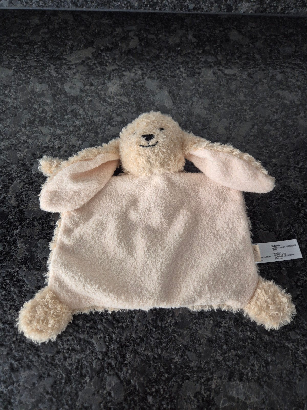 HEMA  - Knuffeldoekje Konijn NIEUW, Ophalen of Verzenden, Nieuw, Konijn