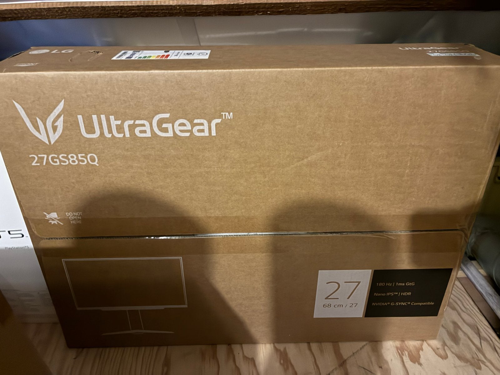 LG UltraGear 27GS85Q Gaming Monitor - 27 inch QHD 1ms 200Hz, Computers en Software, Monitoren, Gaming, IPS, In hoogte verstelbaar