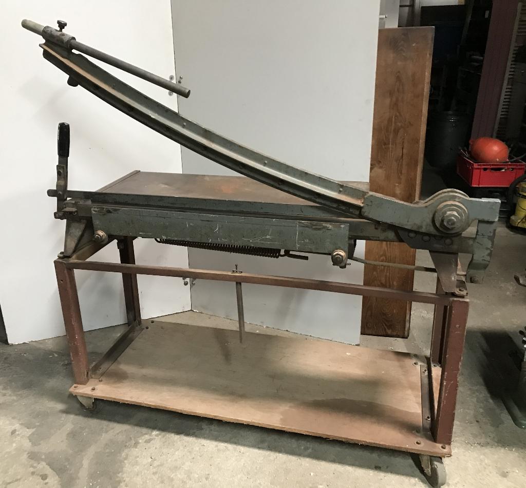 Slagschaar, Jorg, type 4001/A, verrijdbaar, Ophalen, Gebruikt