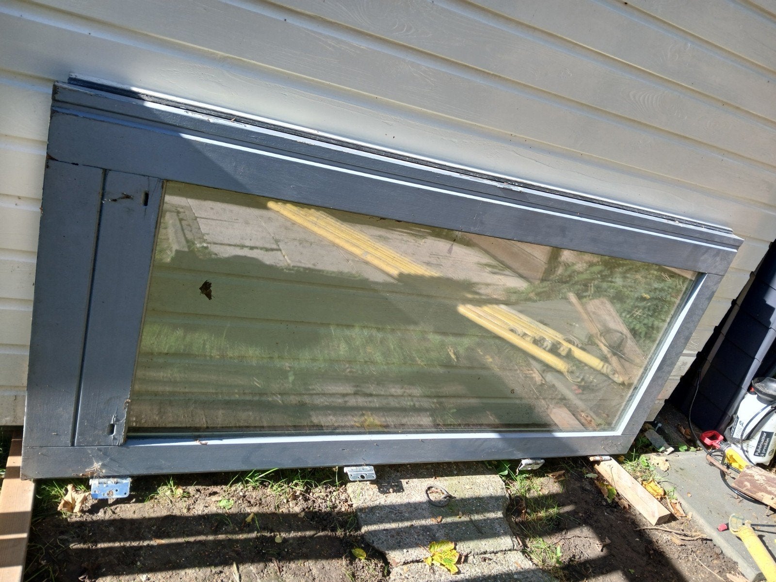 Gebruikte tuindeuren met Dubbelglas, Ophalen, Gebruikt, Overige typen, 160 cm of meer