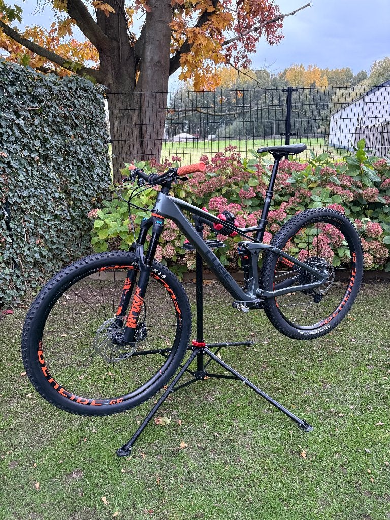 cube stereo 120 HPC TM flash grey/orange 2021, Gebruikt, 49 tot 53 cm, Schijfrem, Ophalen
