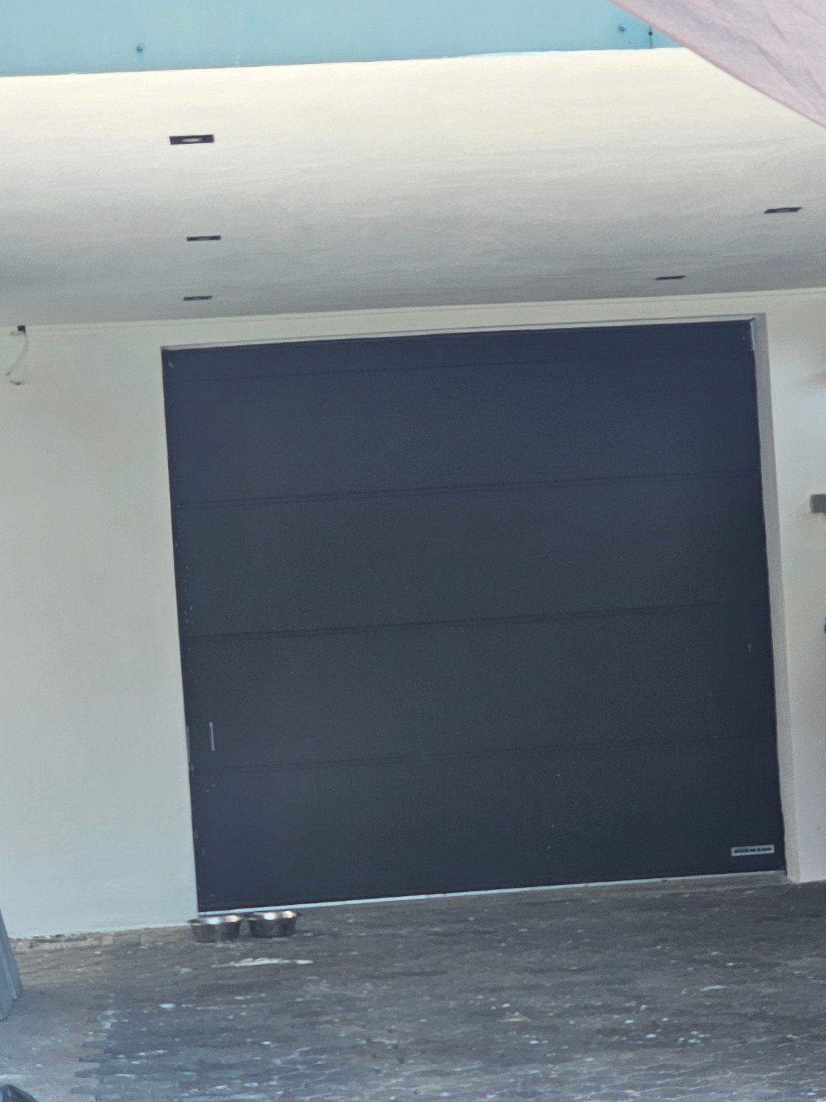 Garagedeur, Ophalen