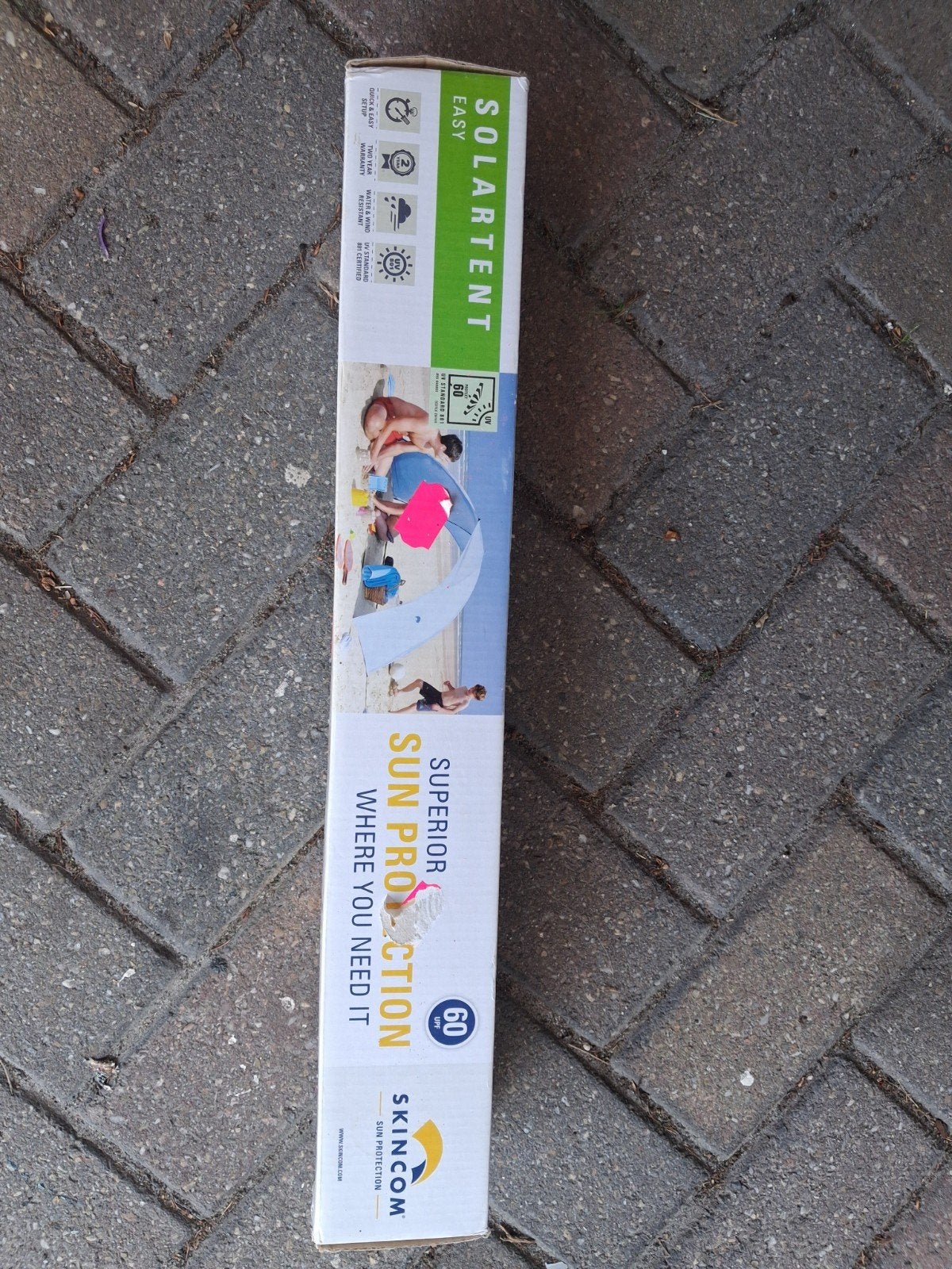 Nieuw in doos: Skincom Solartent Easy zonnescherm, Ophalen of Verzenden, Nieuw, Tot en met 2
