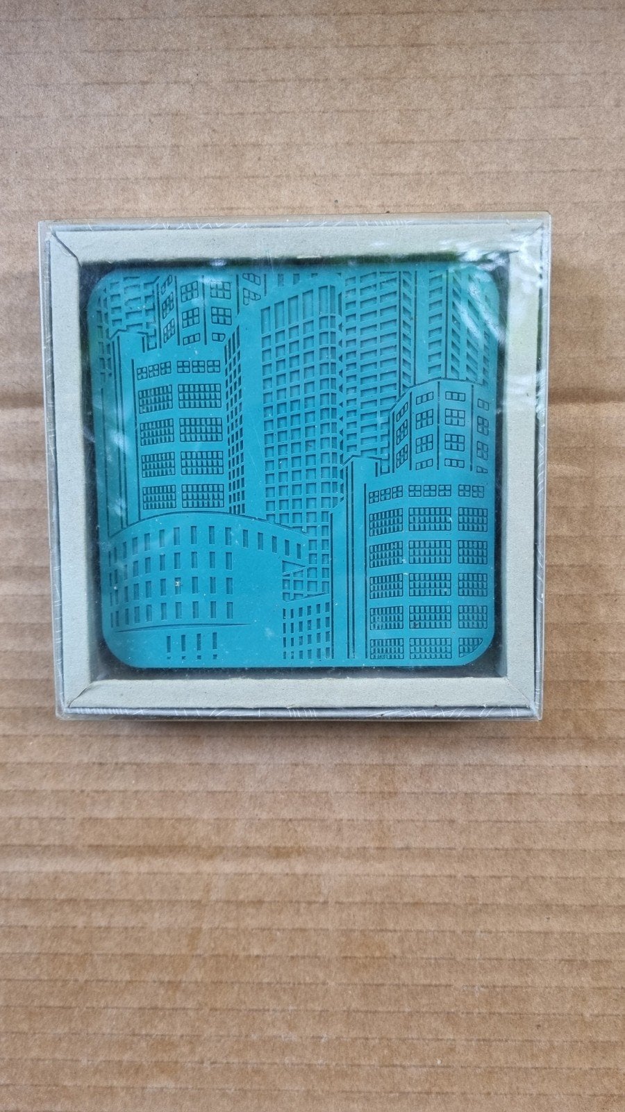 Eindhoven Coasters - 4 verschillende design onderzetters, Ophalen, Glasonderzetter, Antislip, Kunststof