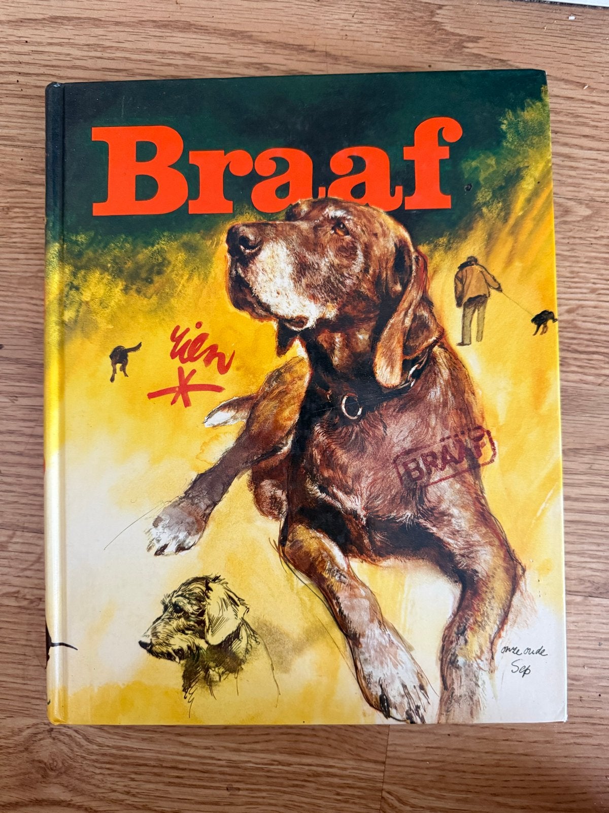 Braaf - Rien Poortvliet (1983) - Hondenboek, Ophalen, Gelezen, Honden