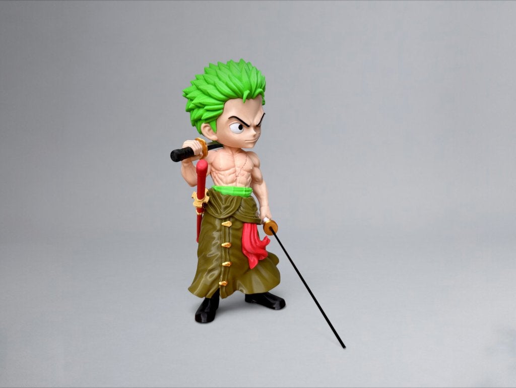 Zoro Figurine – One Piece – 32 cm – Fan Collectible, Ophalen of Verzenden, Nieuw, Fantasy