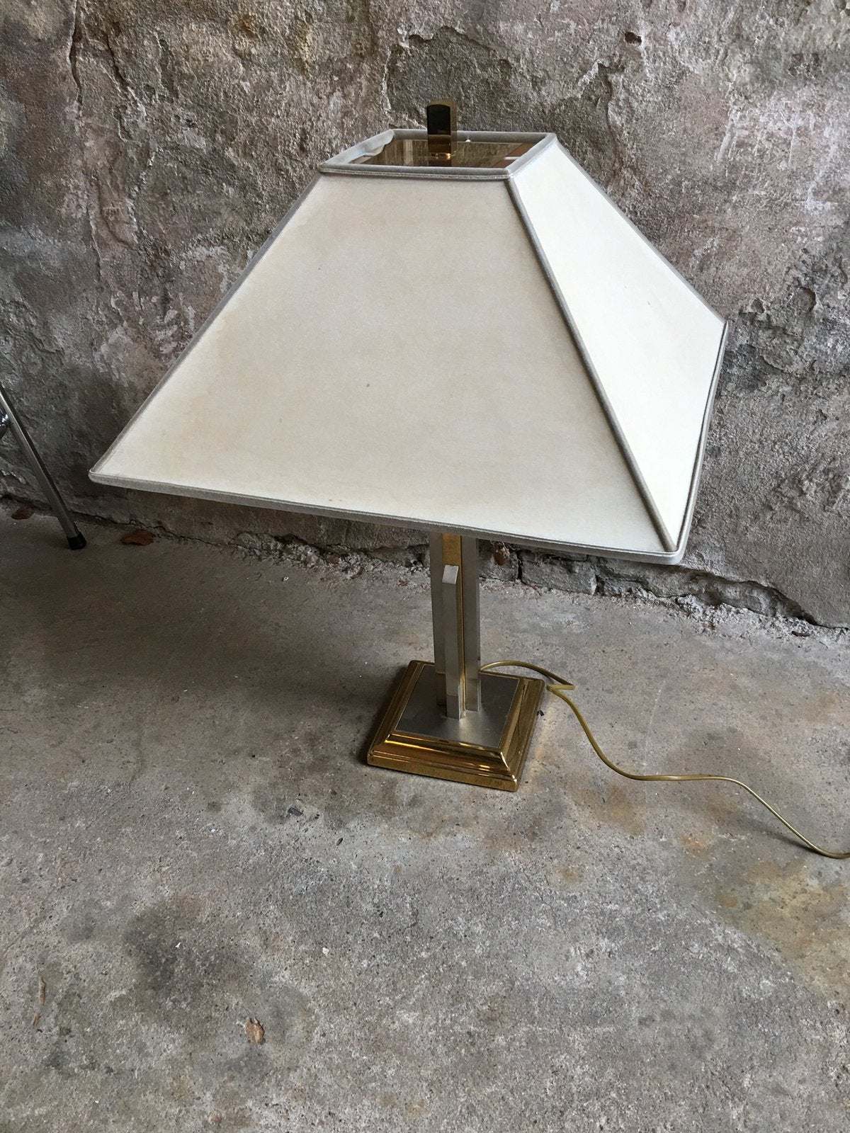 Skyscraper lamp van messing design Wllly Rizzo, Verzamelen, Ophalen of Verzenden, Huis en Inrichting