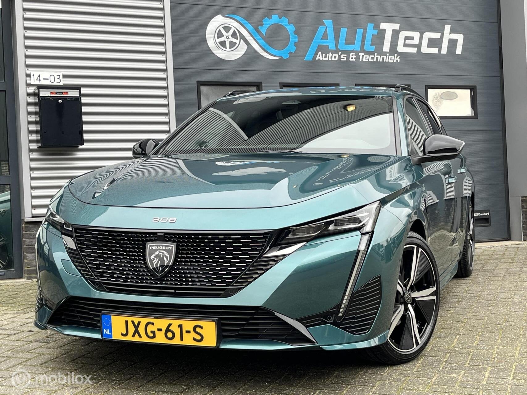 Peugeot 308 SW 1.2 PureTech GT Alcantara ACC Keyless All-in, Auto's, Gebruikt, 1199 cc, 3 cilinders, 131 pk