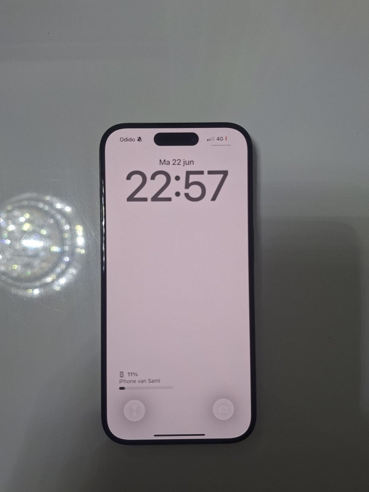 iPhone 15 Pro 256GB - Zwart, 256 GB, Gebruikt, Zwart, 78 %