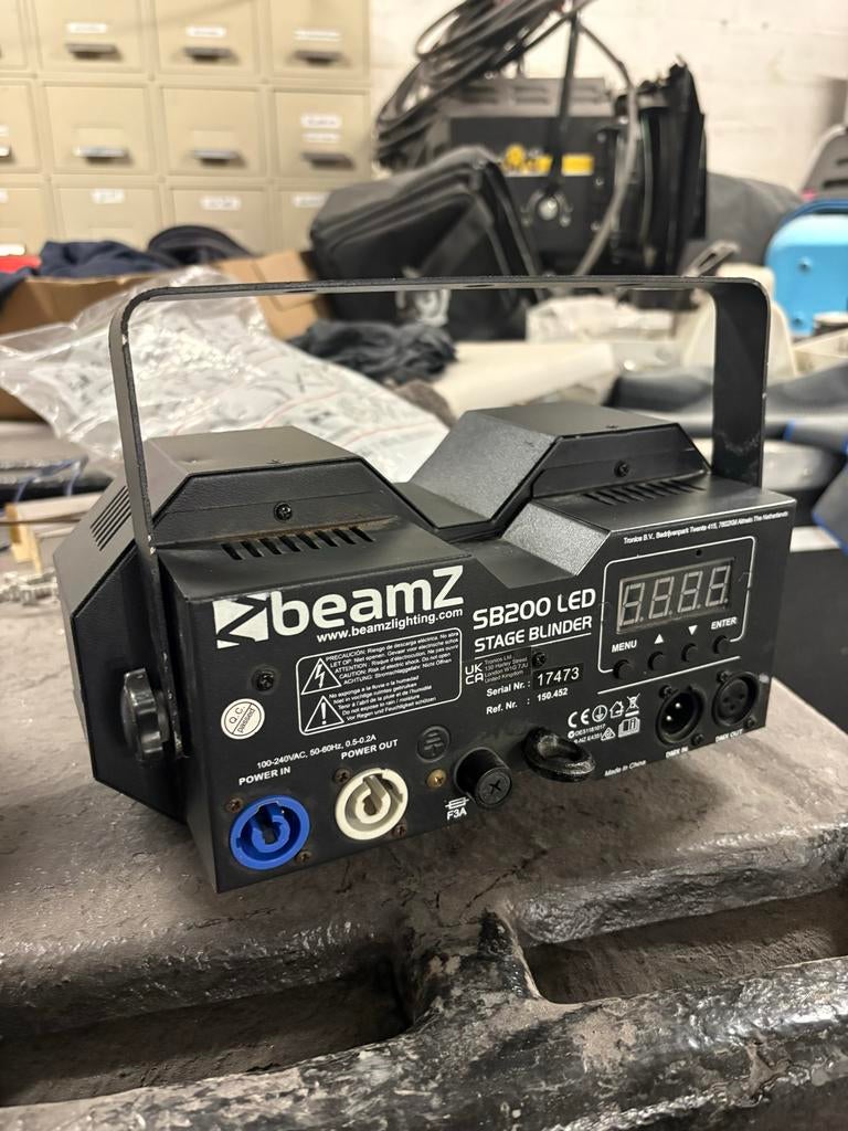 Beamz SB200 LED Blinder, Muziek en Instrumenten, Licht en Laser, Ophalen of Verzenden, Zo goed als nieuw
