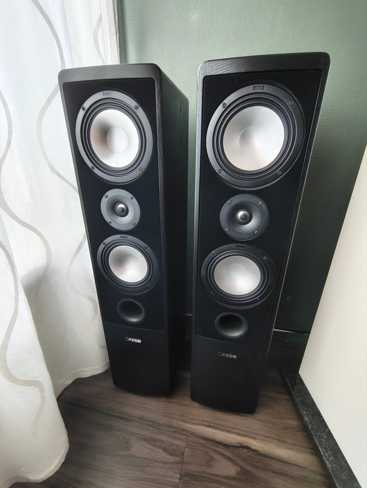 Canton Ergo 670 DC Vloerstaande Luidsprekers, Audio, Tv en Foto, Vloerstaande luidspreker, Basreflex, 120 tot 150 watt, Zo goed als nieuw