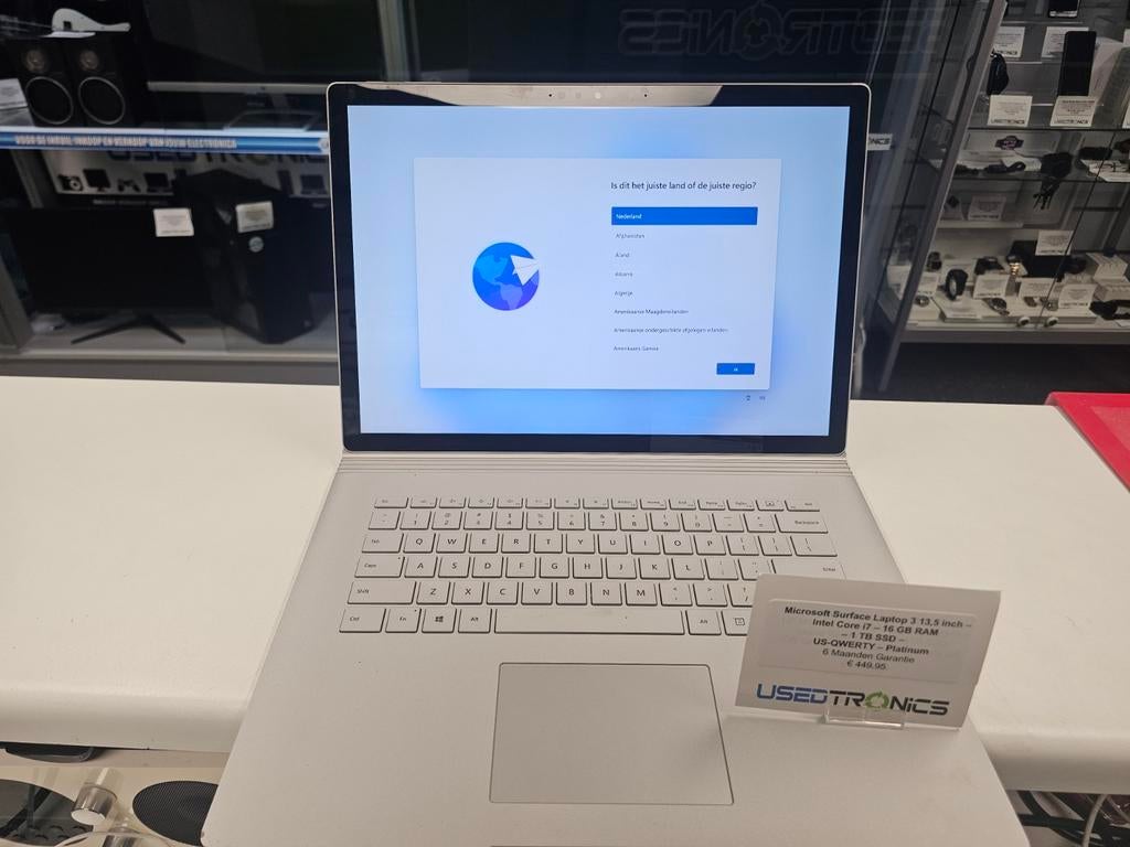 Microsoft Surface Book 3 | Intel Core i7-10th Gen | 16GB/RAM, Computers en Software, Windows Laptops, 256 GB, 2 tot 3 Ghz, Met touchscreen