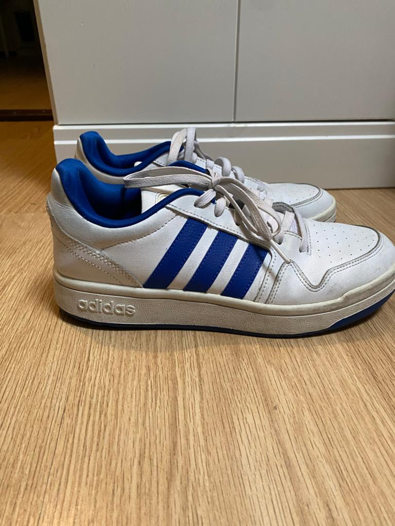 Adidas gympen/sneakers - Maat 42, Wit, Ophalen of Verzenden, Sneakers of Gympen, Gedragen