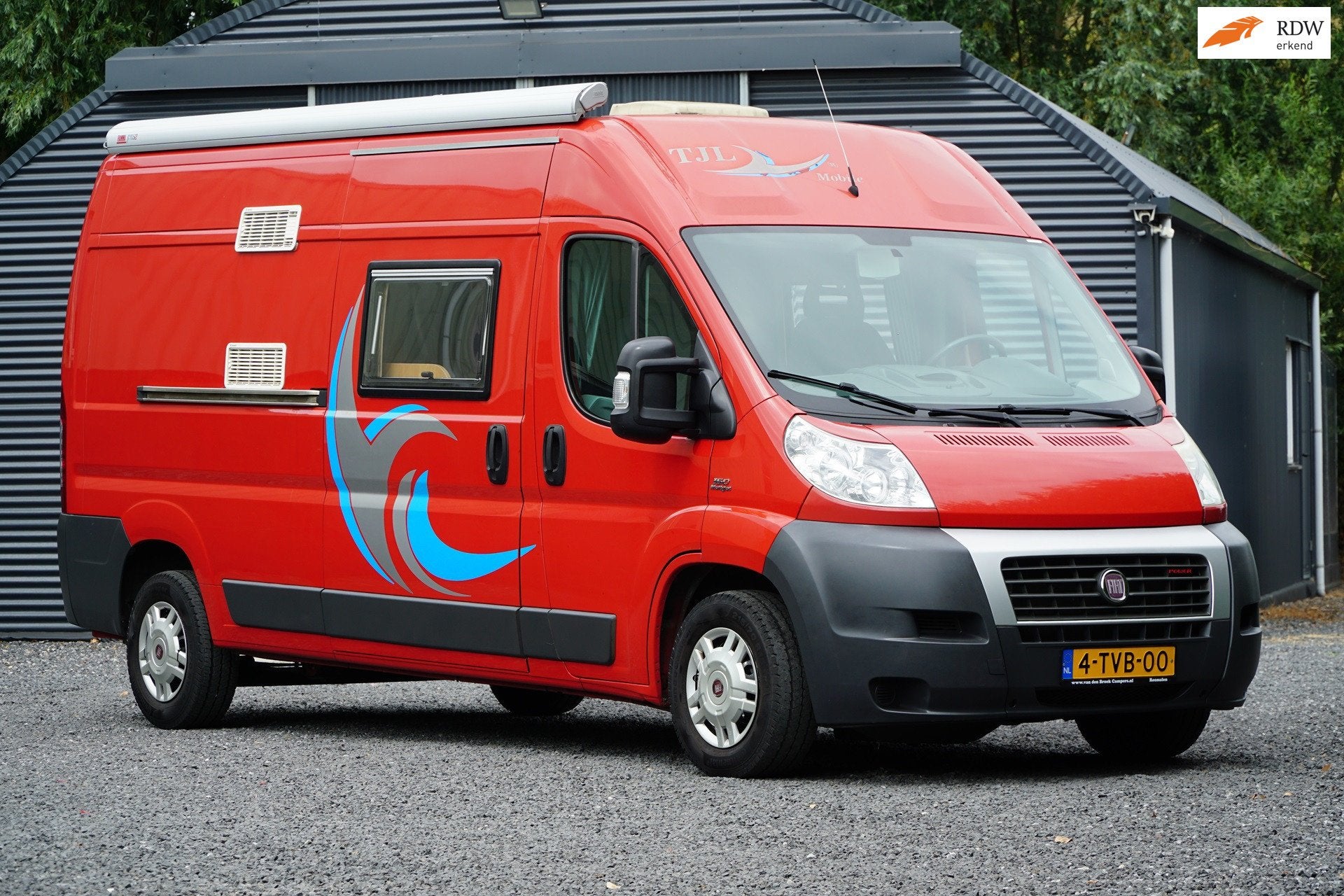 TJL Mobile 600 Bus Camper Vast Bed {3.0L 160 MultiJet Airco}, Overige merken, Buscamper of Camperbus, Bedrijf, Tot en met 3