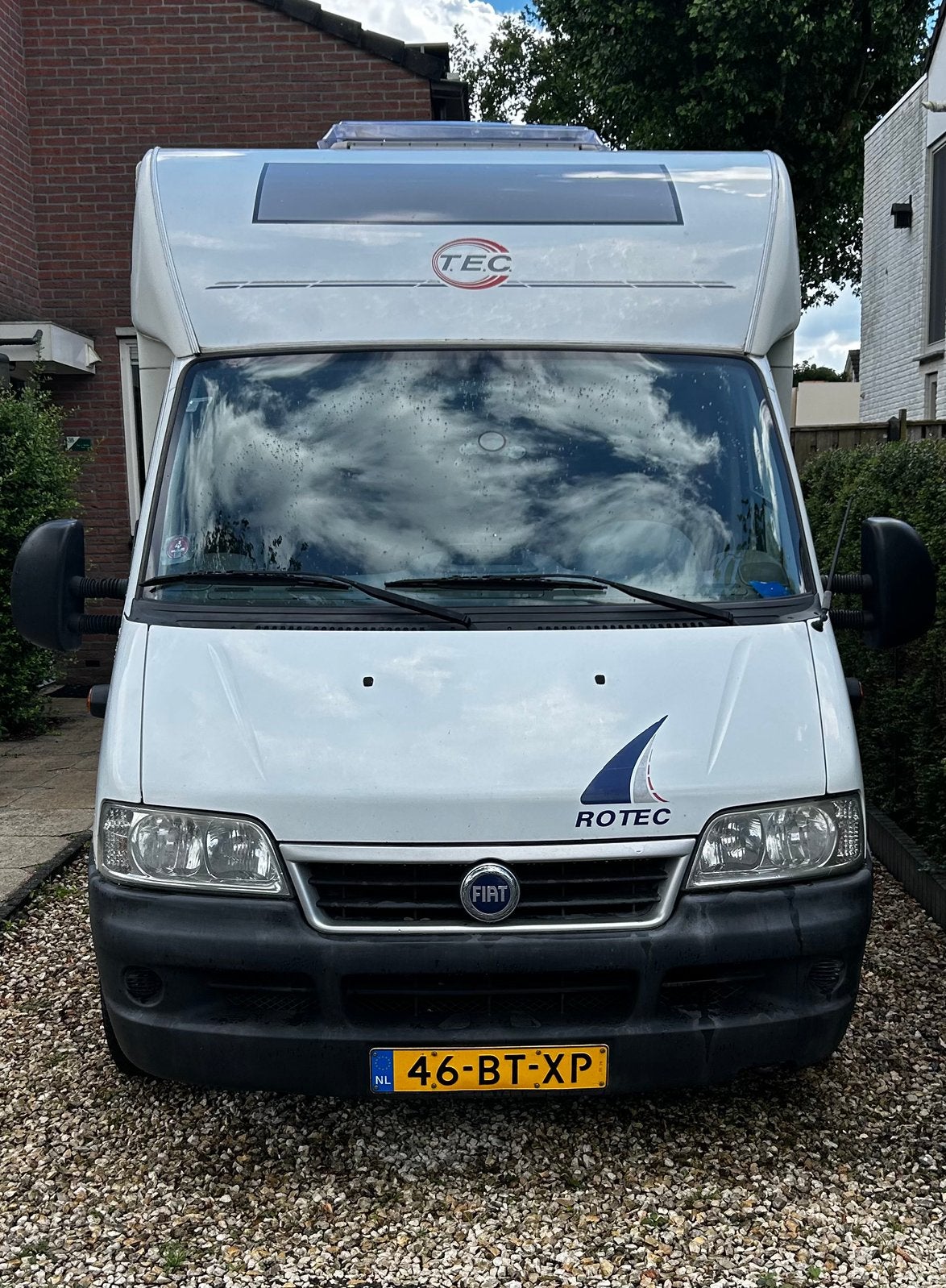 Mooie Compacte Fiat TEC camper halfintegraal 2002 133000km, Particulier, Half-integraal, Fiat, Handgeschakeld