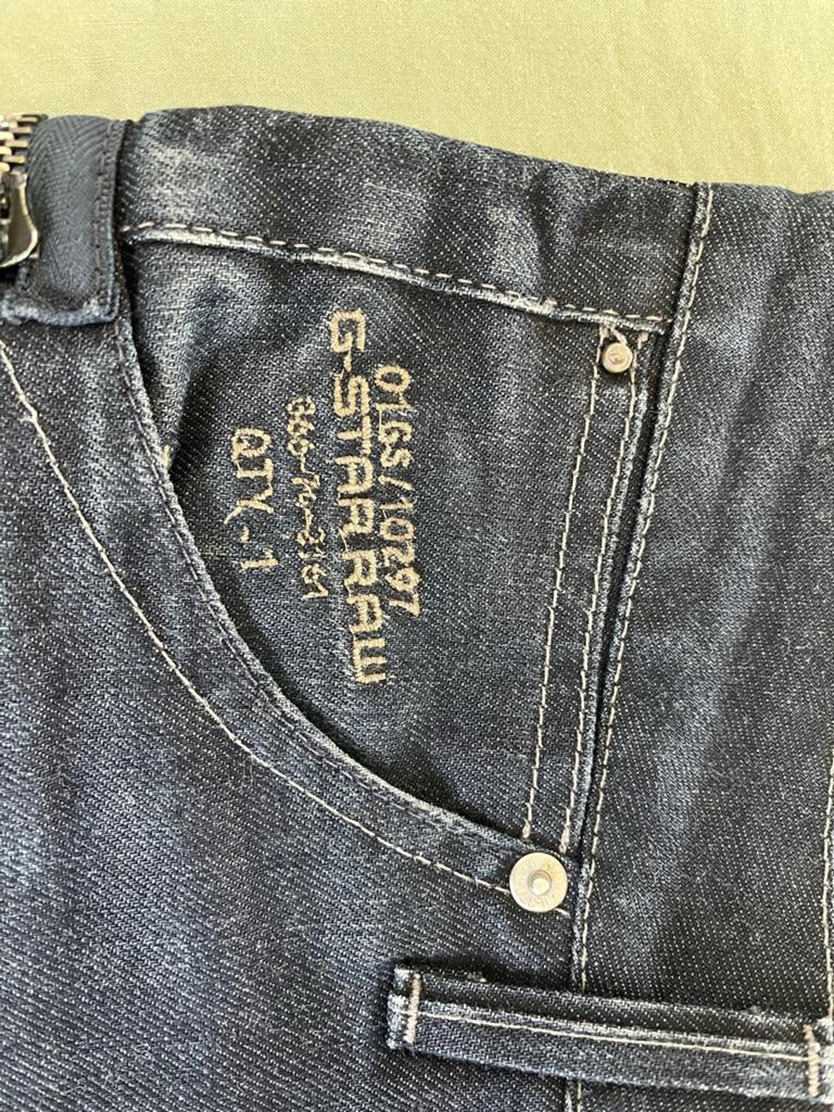 G-Star Raw Capri spijkerbroek - Maat 29, Kleding | Dames, Ophalen of Verzenden, Gedragen, Blauw, W28 - W29 (confectie 36)