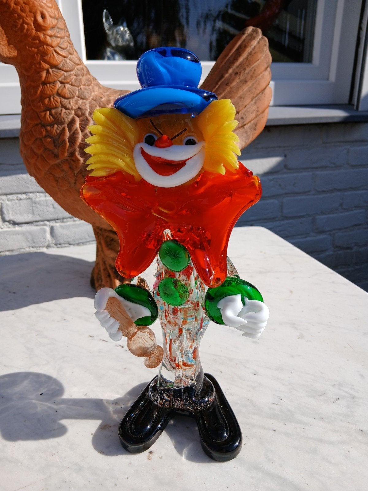 Vintage Murano Glazen Clown, Ophalen of Verzenden