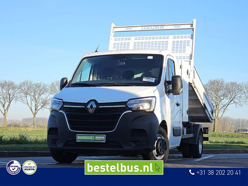 RENAULT MASTER 2.3 dubbellucht kipper !, Auto's, Bestelauto's, 145 pk, Gebruikt, Euro 6, Renault