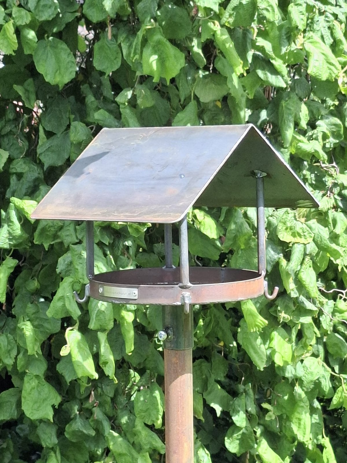 Corten stalen vogelhuisje, Tuin en Terras, Vogelhuisjes en Vogelbaden, Nieuw, Ophalen of Verzenden, Blijham, Ottoboven@gmail.com