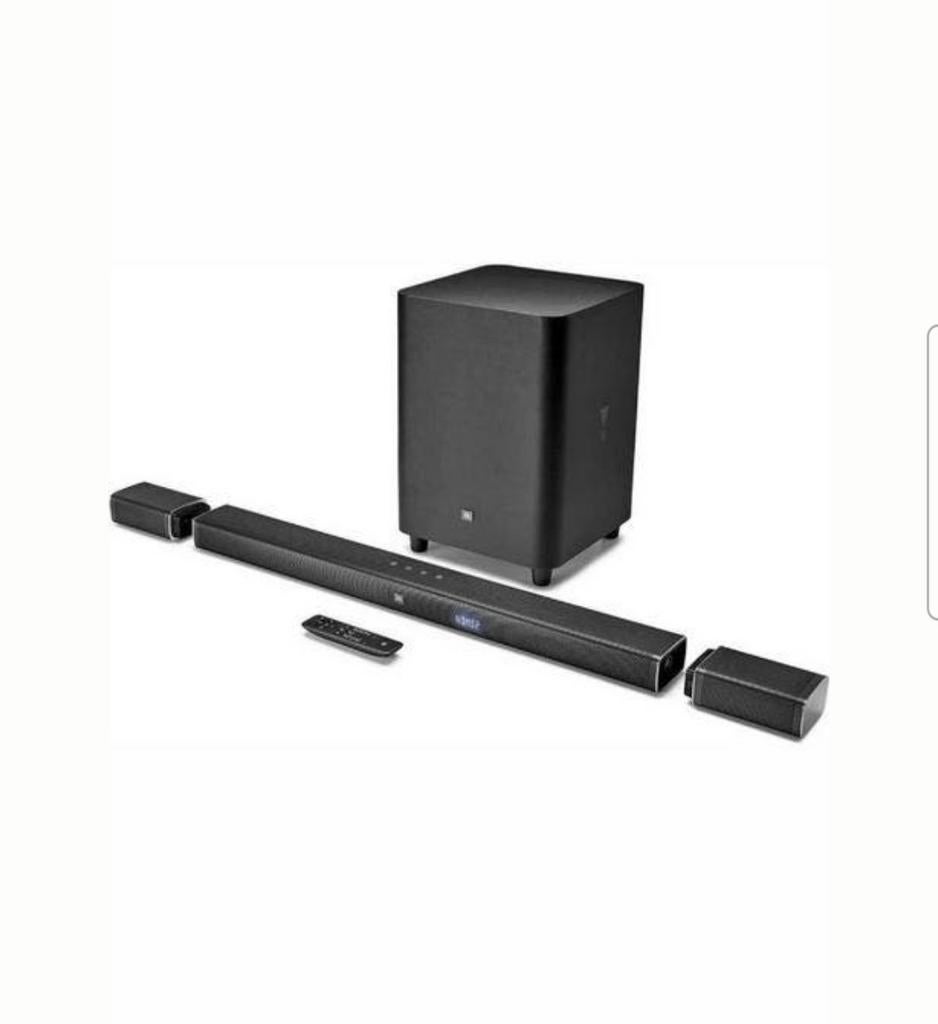 JBL Soundbar met draadloze subwoofer en afneembare boxen, Ophalen, Met externe subwoofer, Zo goed als nieuw