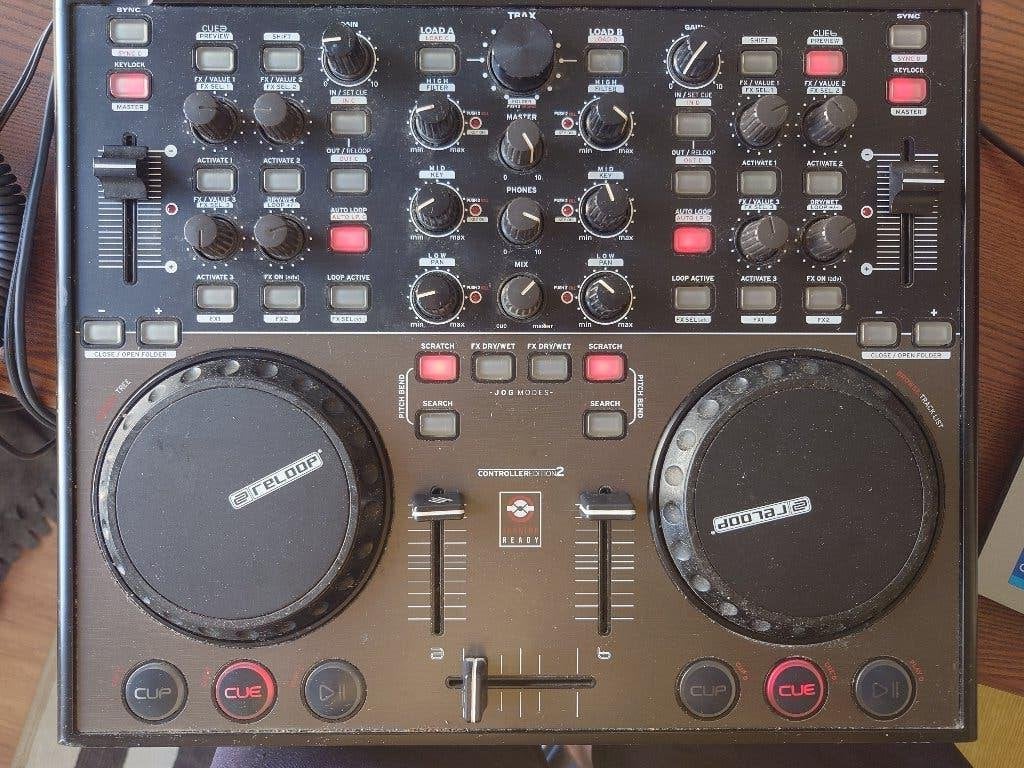 Reloop Digital Jockey 2 (Controller Edition) + Reloop 10tion, Ophalen, Gebruikt, Draaitafel, Reloop