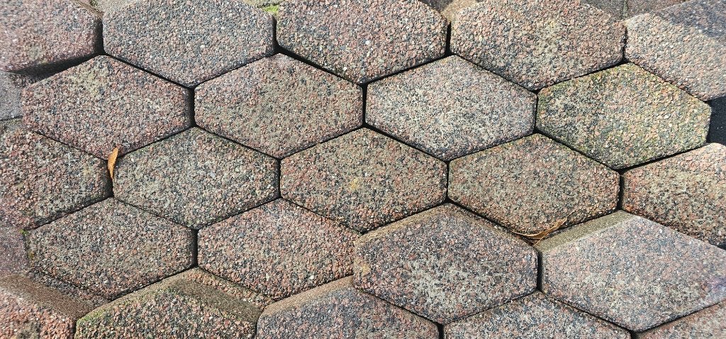 Klinkers, Wiebersteen, Tuin en Terras, Tegels en Klinkers, Ophalen, Gebruikt, Klinkers, 10 m² of meer