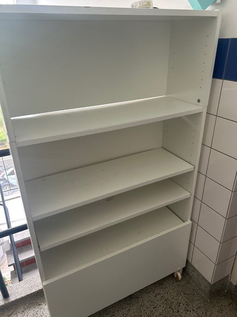 Billy kast met lade en opzetstuk, Ophalen, Gebruikt, 100 tot 150 cm, 50 tot 100 cm