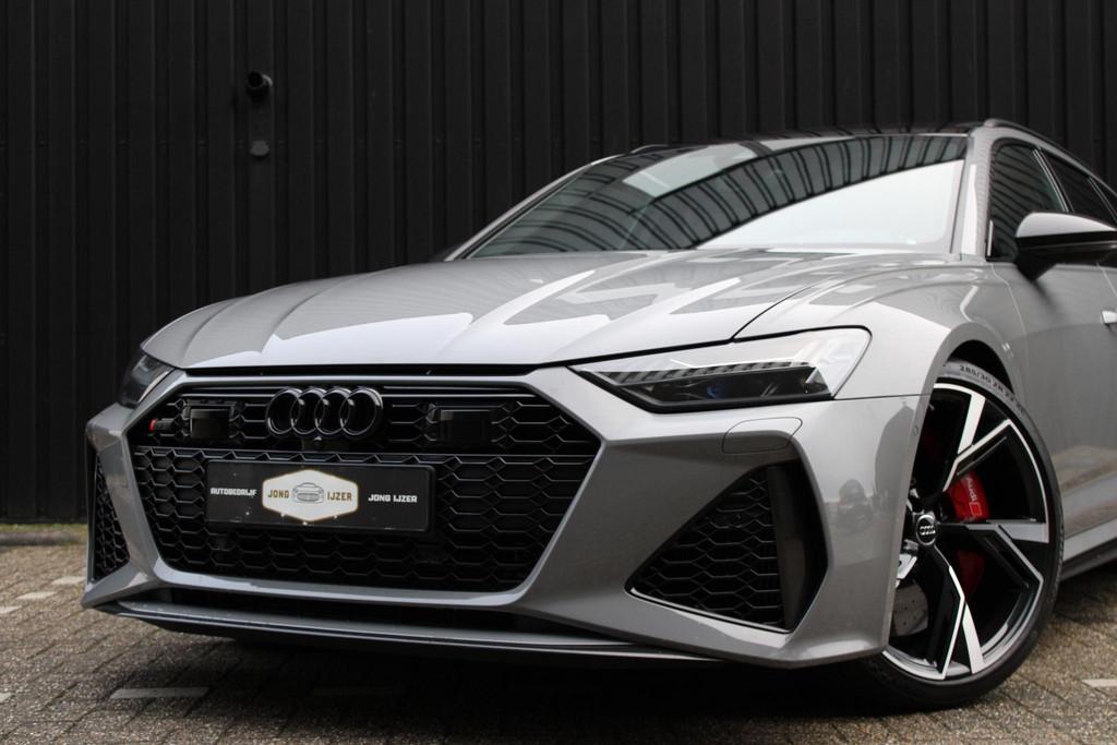 Audi RS6 Avant 4.0 TFSI quattro FULL OPTIONS!, Automaat, Lichtsensor, Gebruikt, 600 pk