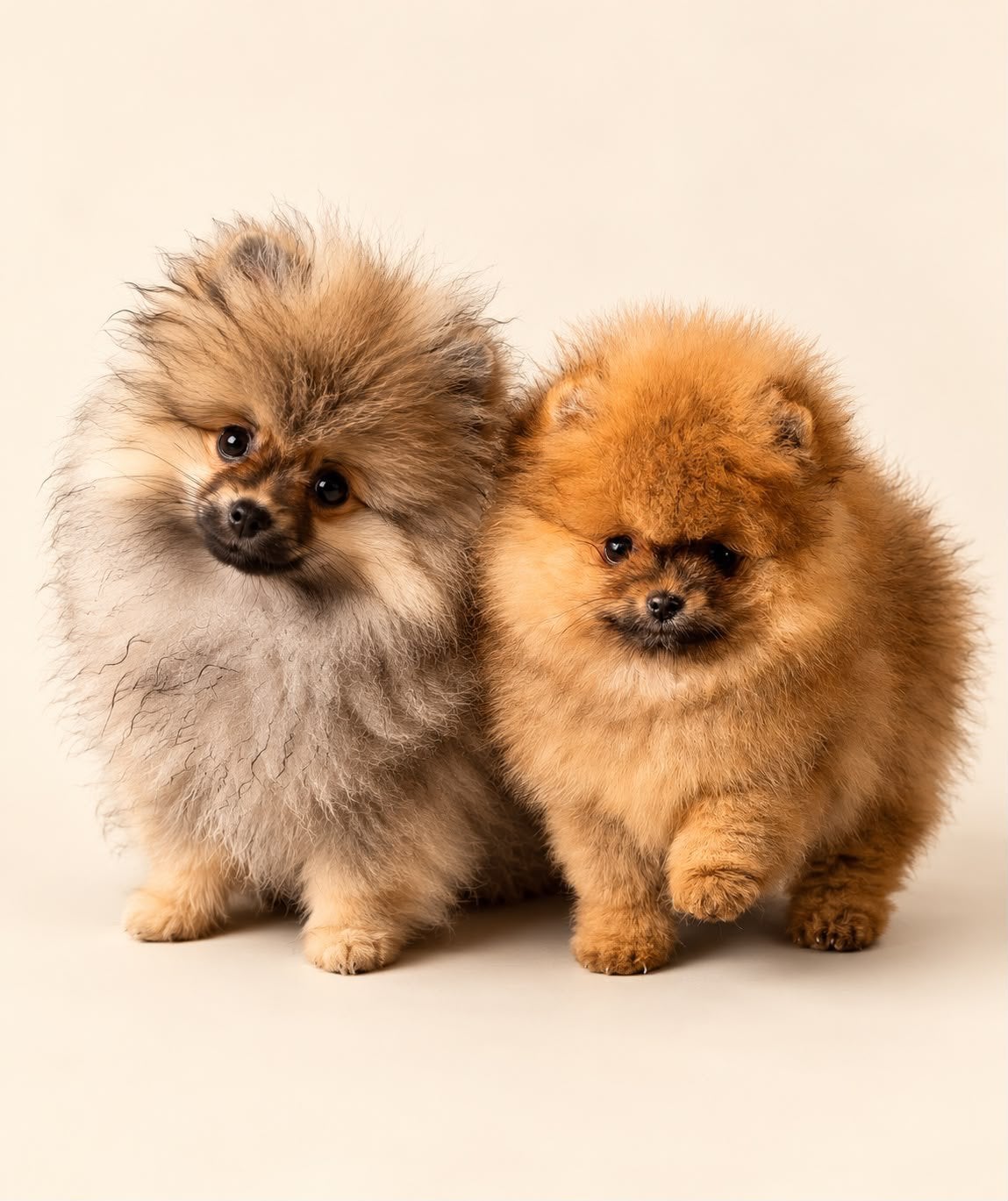 Pomeriaan/Pomeranian pup zoekt goud mandje❤️, 8 tot 15 weken, Buitenland, Eén hond, Reu