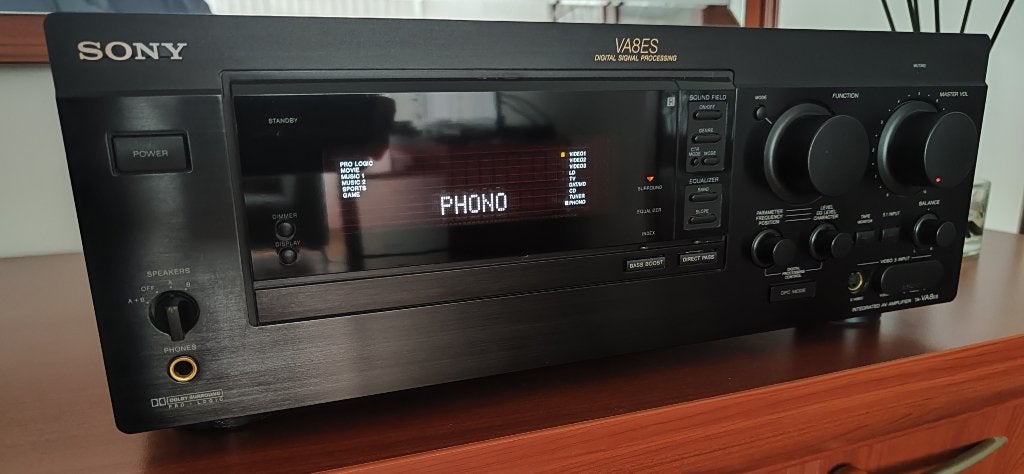 Sony TA-VA8ES, Audio, Tv en Foto, Versterkers en Receivers, Gebruikt, Ophalen of Verzenden, Sony, 120 watt of meer