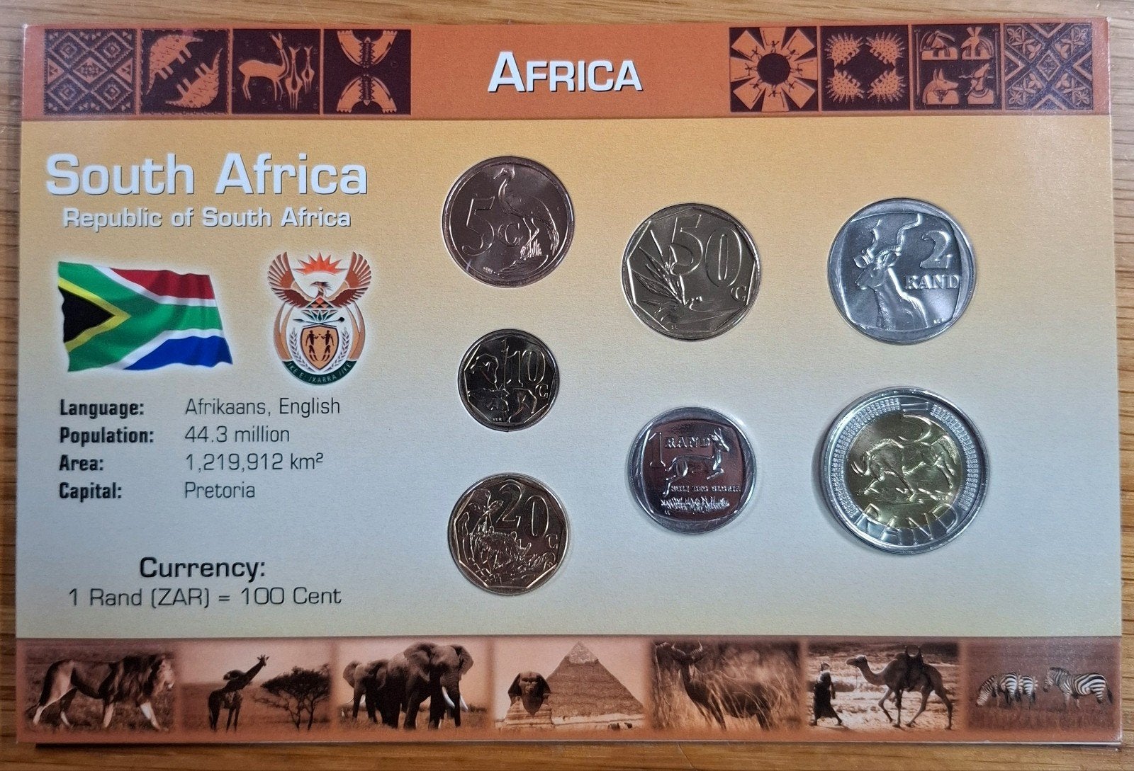 143# Coins of the World muntset Zuid Afrika, Ophalen of Verzenden, Zuid-Afrika