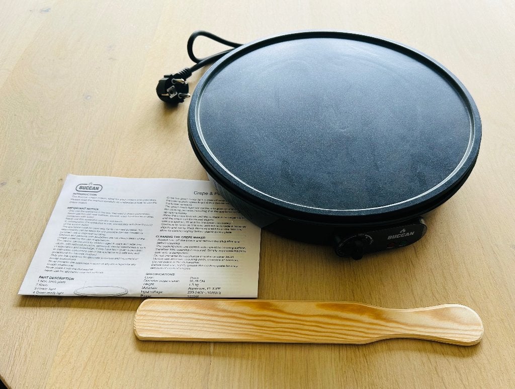 Crêpe & pancake maker, Ophalen, Nieuw, 3 kookzones of minder, Vrijstaand