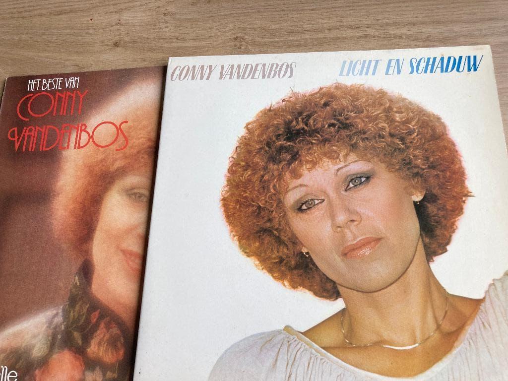 2x LP Conny Vandenbos, Cd's en Dvd's, Ophalen of Verzenden, Gebruikt, Overige formaten, Levenslied of Smartlap
