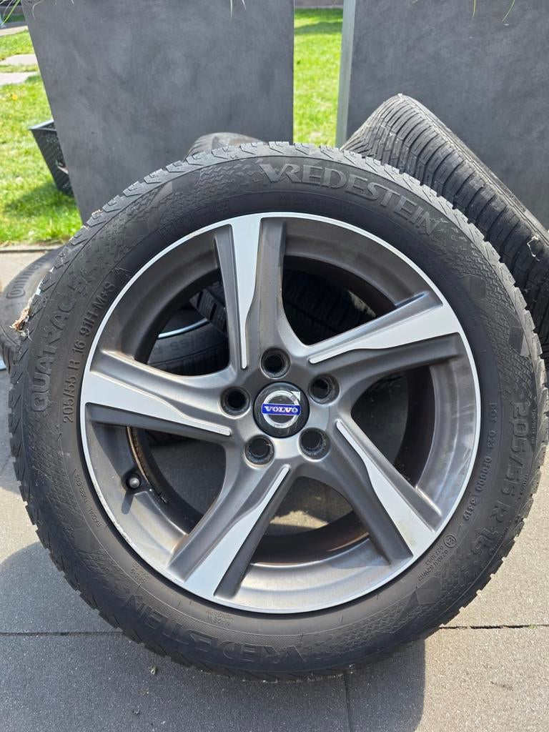 Originele Volvo V40 velgen, Ophalen, Gebruikt, 16 inch, Banden en Velgen