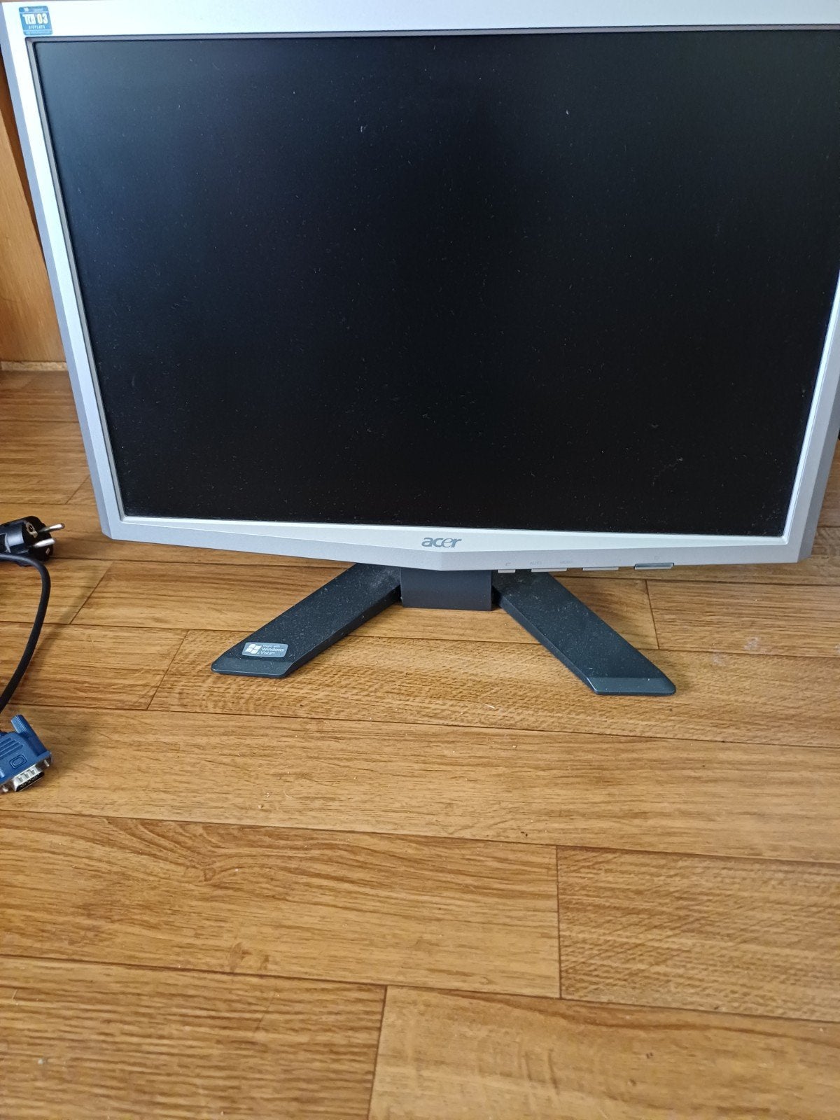 Acer X193W LCD Monitor - 19 inch breedbeeld, Ophalen, Gebruikt, Overige typen, VGA