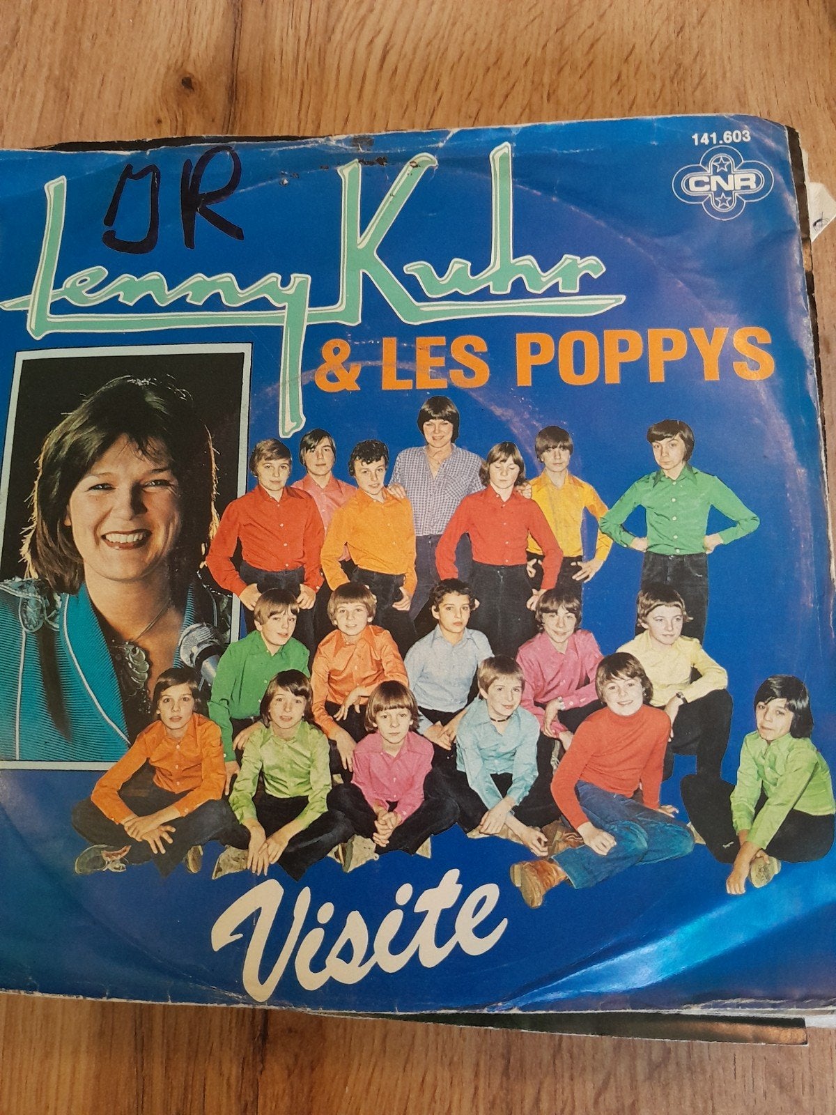 Lenny kuhr 7inch visite, Ophalen of Verzenden, Zo goed als nieuw, Nederlandstalig