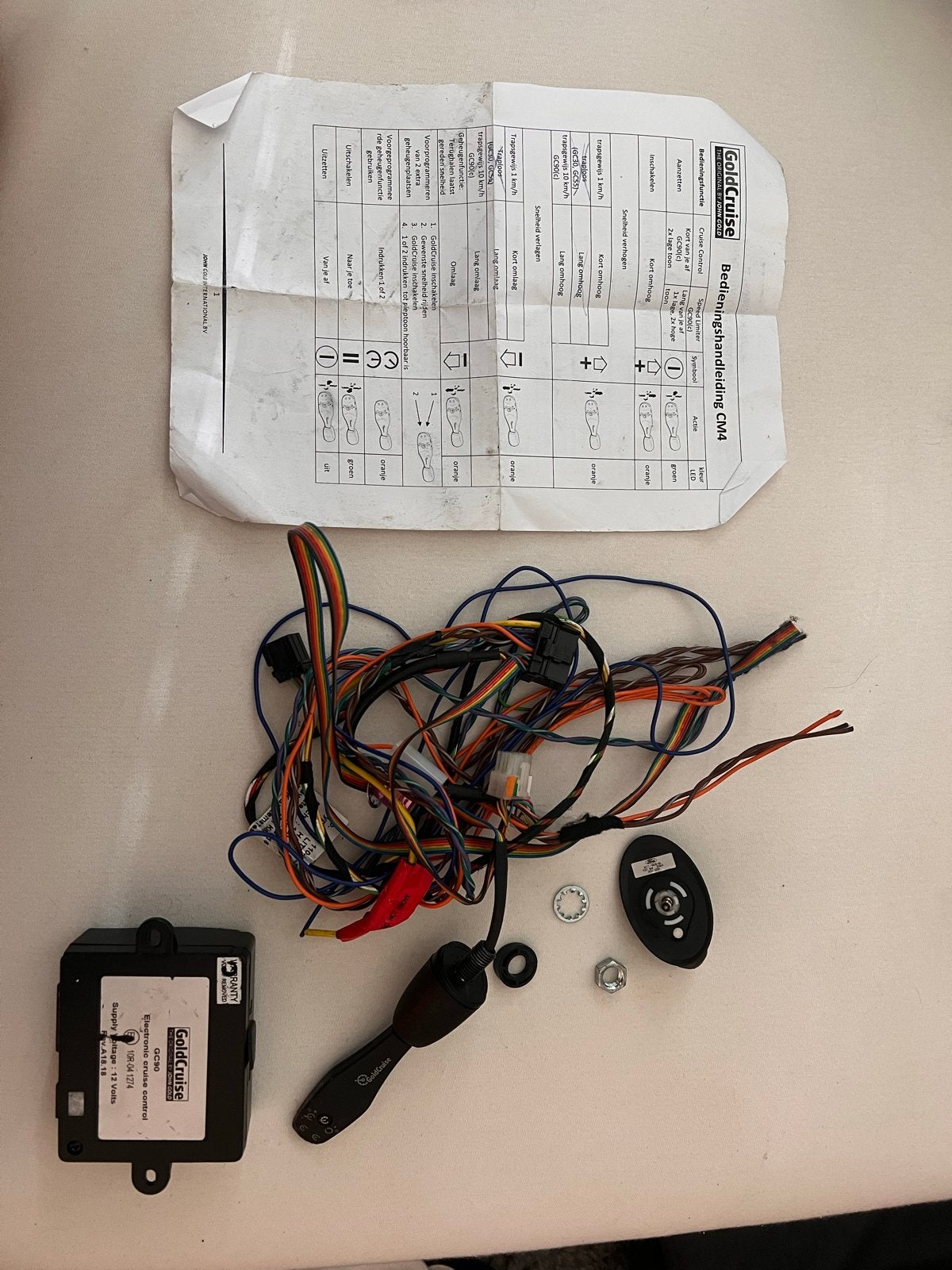 Ford Fiesta ST150 GoldCruise GC90 Cruise Control Set, Ophalen of Verzenden, Gebruikt, Universele onderdelen