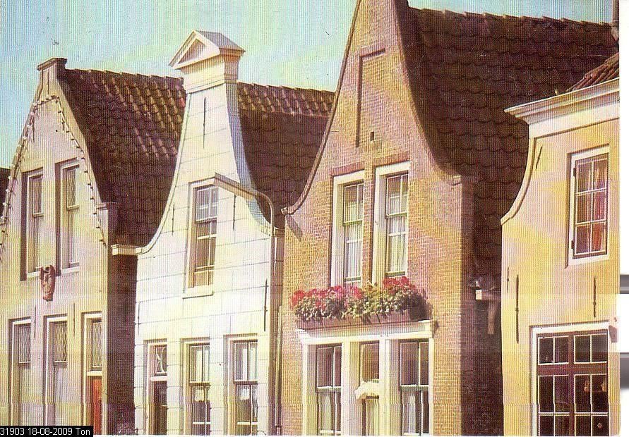 Ansichtkaart	Goudswaard	Dorpsbeeld, Verzamelen, Ansichtkaarten | Nederland, Verzenden, 1980 tot heden, Ongelopen, Zuid-Holland