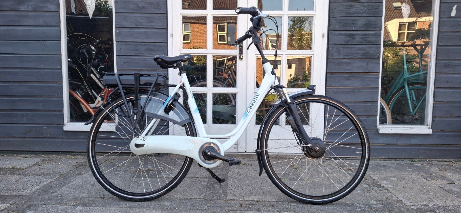 Gazelle Orange C7+ E-bike Panasonic 28 inch, Ophalen, Minder dan 10 versnellingen, Gebruikt, 57 tot 61 cm