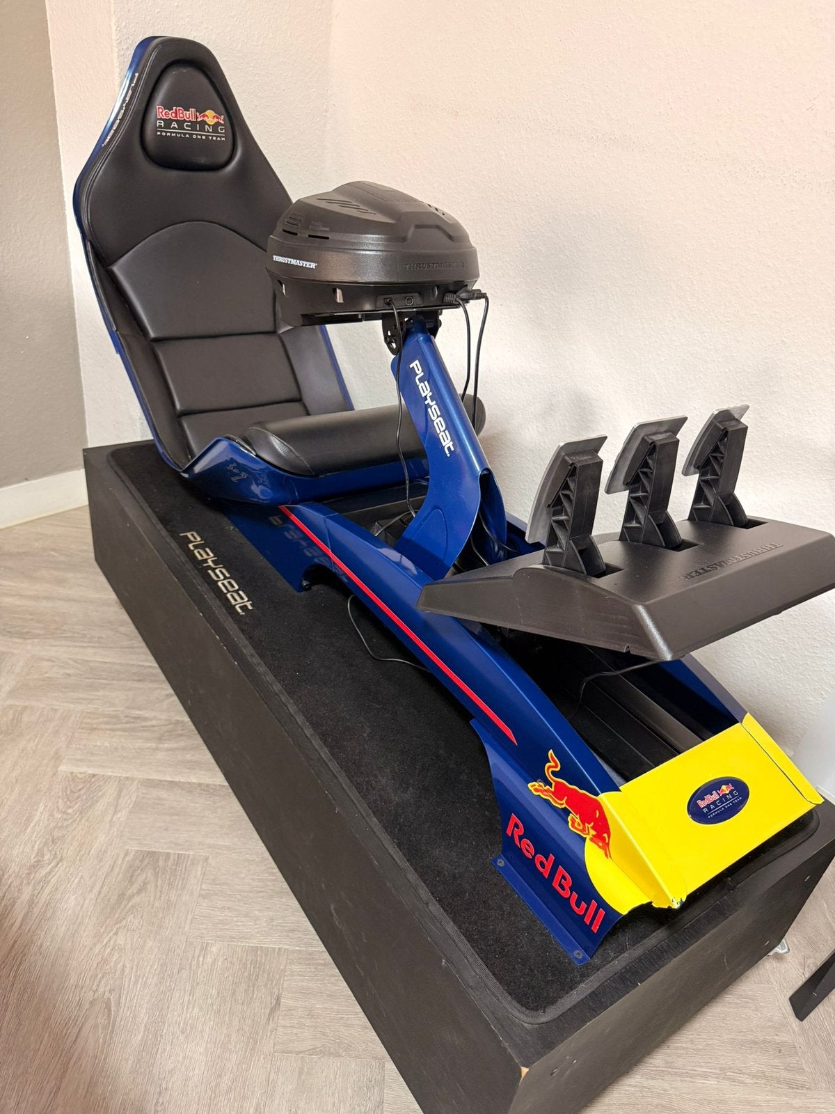 Playseat Red Bull Racing F1 Simulator + T300 RS + Ferrari F1, Ophalen, Zo goed als nieuw, Playseat of Racestoel
