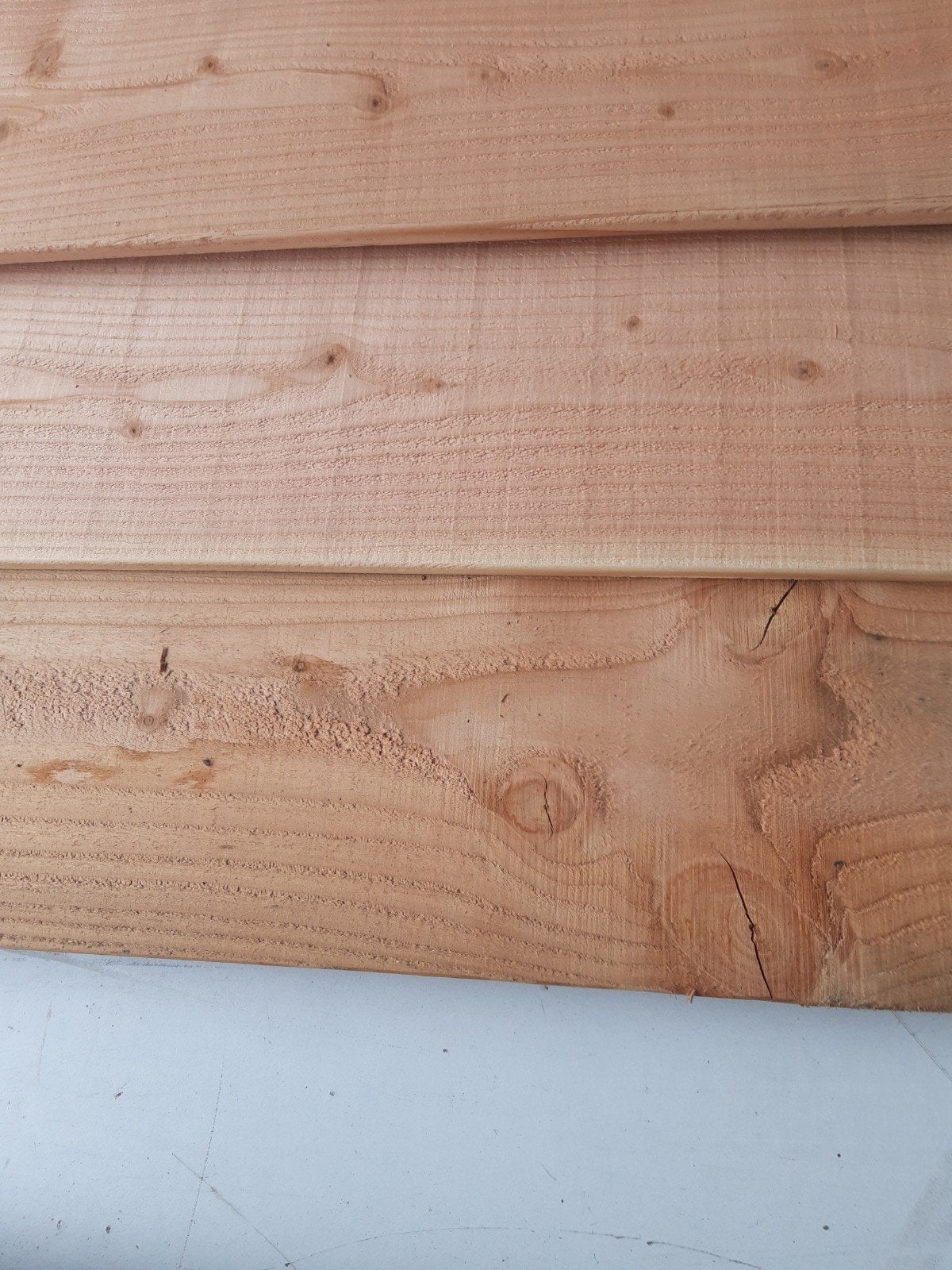 Grote partij nieuwe Douglas Zweeds rabat planken, Ophalen, Nieuw, 250 cm of meer, Planken